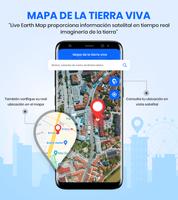 Vivo tierra map GPS navegación Poster