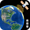 Indonesia Peta Dunia langsung - Tampilan Satelit