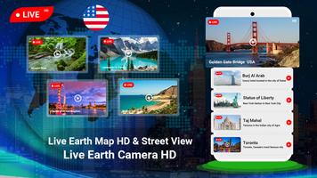 Earth Map 3D - Live Street Cam ポスター