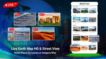 Earth Map 3D - Live Street Cam اسکرین شاٹ 1