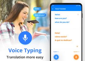 Traduire App - Voix et texte Affiche