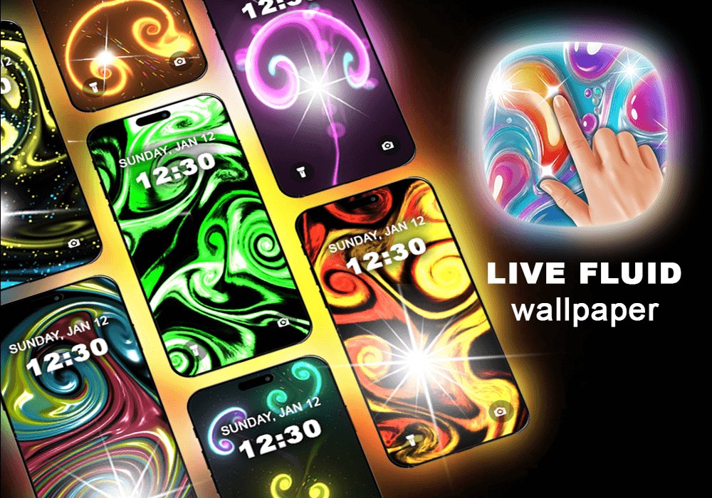 3DGlow4K Fluid live wallpaper APK Download for Android Latest Version