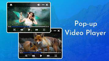 Popup video player capture d'écran 1