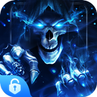 Horrible Skull Lock Screen HD - Color Call Flash أيقونة