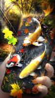 가을 잉어 물고기 라이브 월페이퍼 스크린샷 2