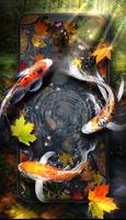 가을 잉어 물고기 라이브 월페이퍼 스크린샷 3