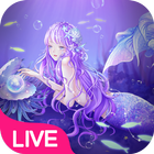 Anime Little Mermaid Live Wallpaper آئیکن
