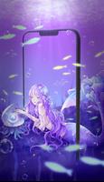 Anime Little Mermaid Live Wallpaper اسکرین شاٹ 3