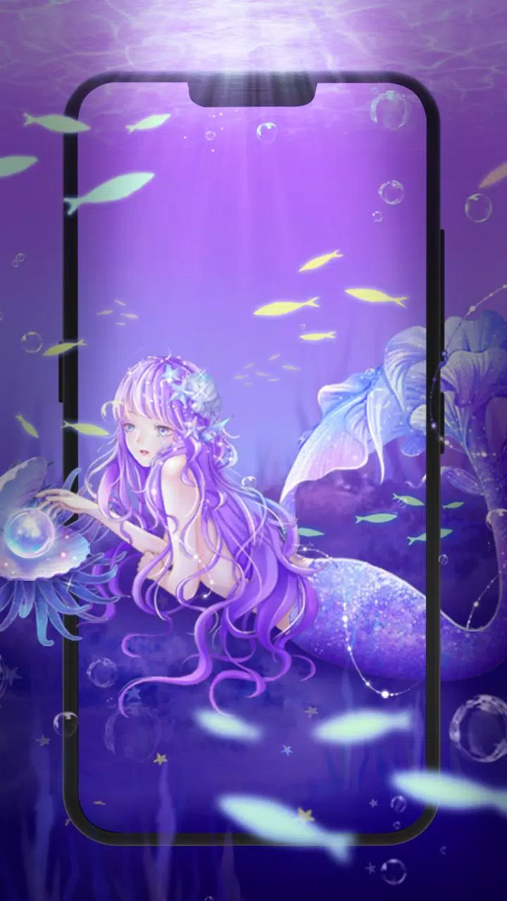 ดาวน์โหลด Anime Little Mermaid Live Wallpaper APK สำหรับ Android