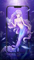 Anime Mermaid Princess Live Wallpaper capture d'écran 3
