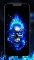 Blue Fire Skull اسکرین شاٹ 1