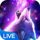 Galaxy Wolf Live Wallpaper APK