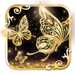 Gold Butterfly Live Wallpaper