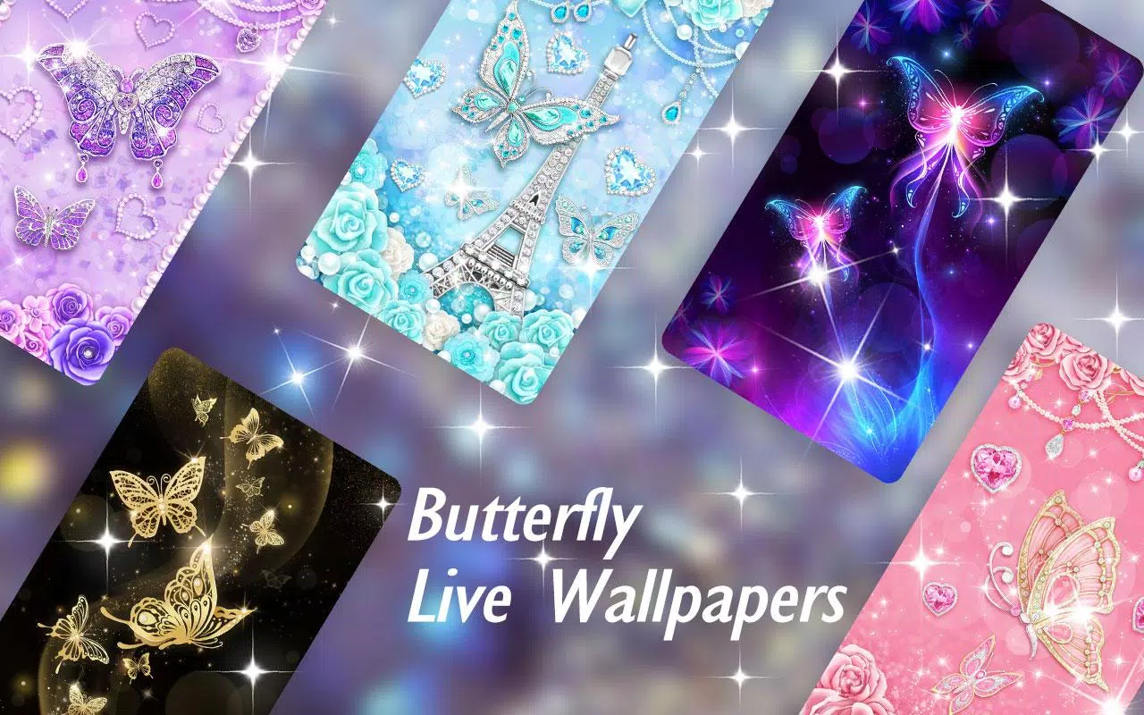 App Insights: Purple Diamond Butterfly Live Wallpaper & Themes