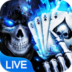 Poker Skull Live Wallpaper