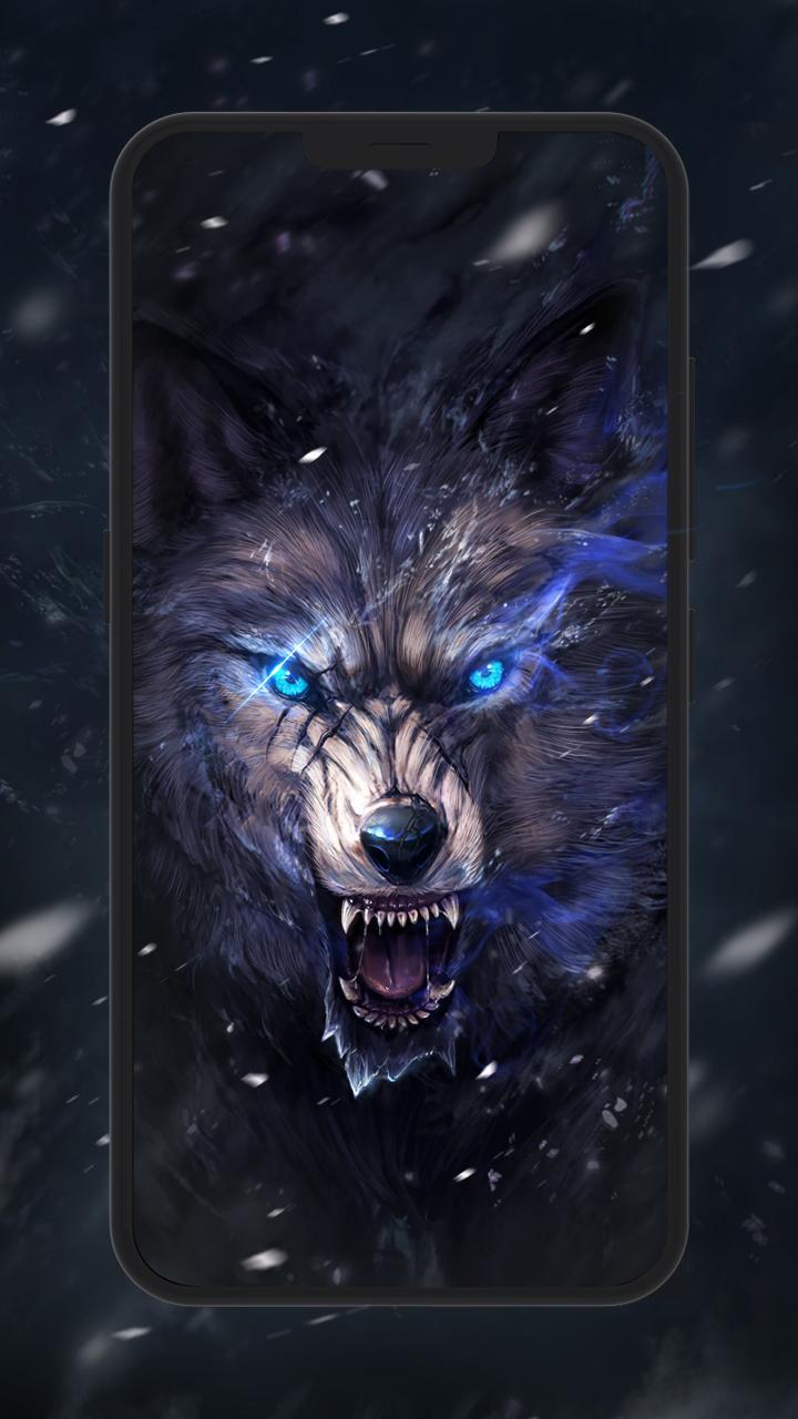 Волк на телефон оскал. Синий волк. Оскал волка. Черный волк. Мистические волки.