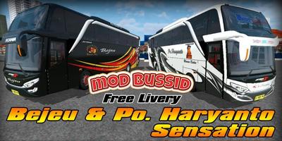 Mod Livery Bussid PO Haryanto 截圖 1