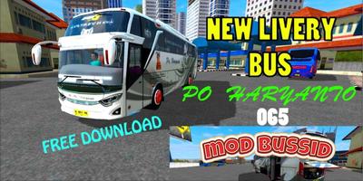 Mod Livery Bussid PO Haryanto 截圖 2