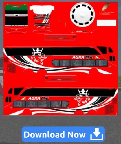 Download Livery Bussid Arjuna Xhd Polos - livery truck