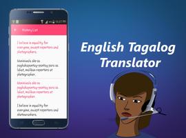 3 Schermata English Tagalog Translator