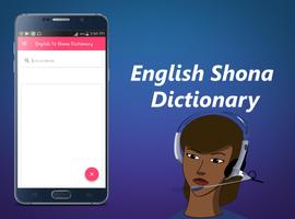 پوستر English To Shona Dictionary