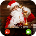 Real Video Call Santa/Live Santa Claus Video Call icône