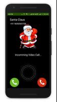 Real Video Call Santa/Live Santa Claus Video Call capture d'écran 1