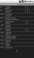 Tennis Livescore Widget poster