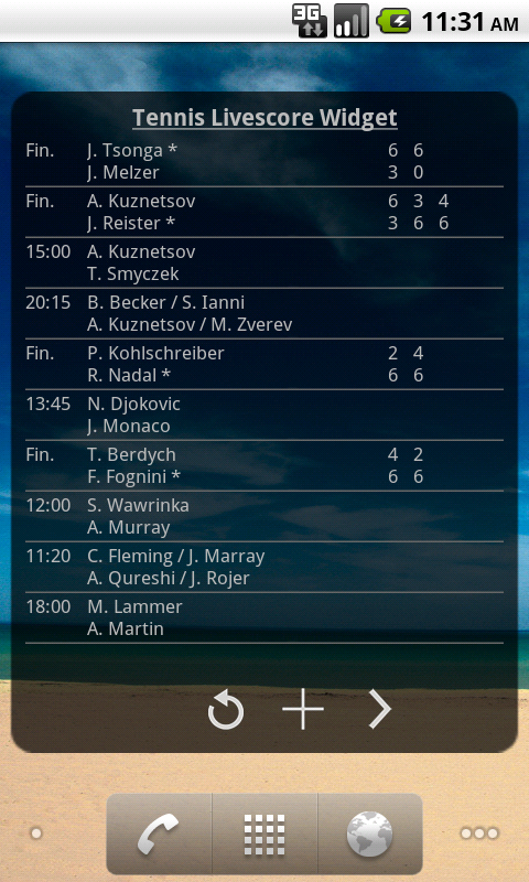 Tennis Livescore Widget APK 1.0 Download for Android – Download Tennis  Livescore Widget APK Latest Version - APKFab.com