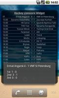 Hockey Livescore Widget screenshot 2