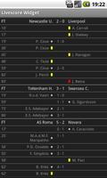 Football Livescore Widget poster