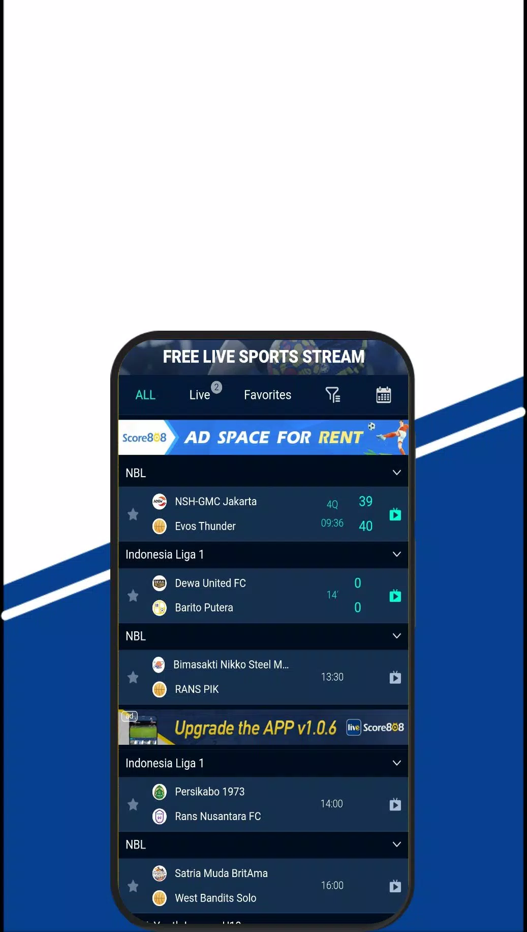 Livesports808 APK