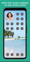 Widget on friends Home Screen پوسٹر