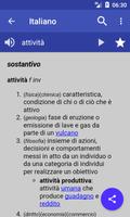 Dictionnaire italien capture d'écran 1