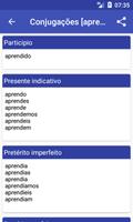 Dictionnaire portugais capture d'écran 1