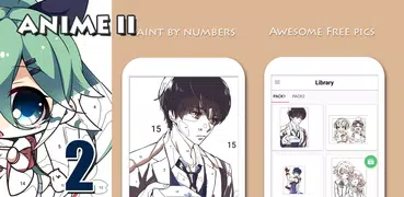 Color by Numbers - Anime & Manga