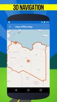 🌏 GPS Maps of Libya : Offline Map Affiche