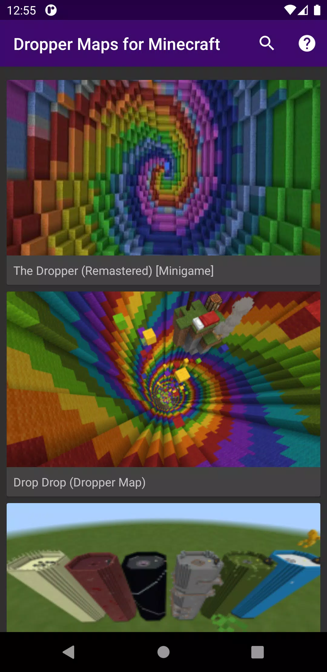 Dropper Maps for Minecraft APK for Android Download