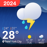 Météo locale：Widget d'alerte