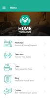Home Workout capture d'écran 1