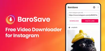 Video Downloader for Instagram: BaroSave, Repost