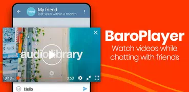 Video Player, Tube Floating - BaroPlayer