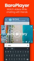 Poster Video Player, Tube Floating - BaroPlayer