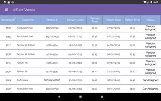 eZhire - Fleet Partners App capture d'écran 1