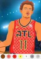 Basketball Paint By Number تصوير الشاشة 2