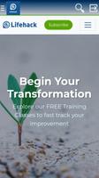 Lifehack Fast Track Class Plakat