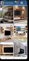 TV Shelves and TV Unit design Ekran Görüntüsü 2