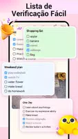 Notas, Bloco de Notas imagem de tela 1