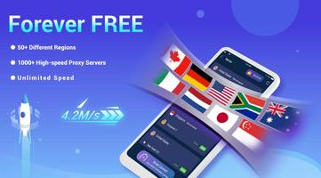 LightSail VPN, unblock websites and apps for free plakat