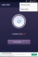 LiMe VPN- Network Proxy Changer ảnh chụp màn hình 1